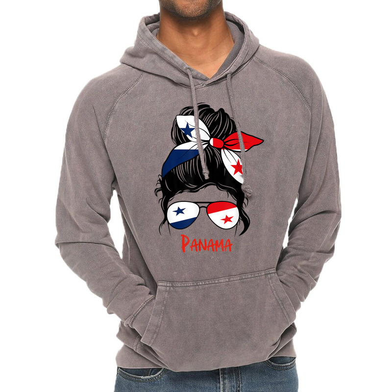 Panamanian Girl Panama Chica Panameña Flag T Shirt Vintage Hoodie by cm-arts | Artistshot