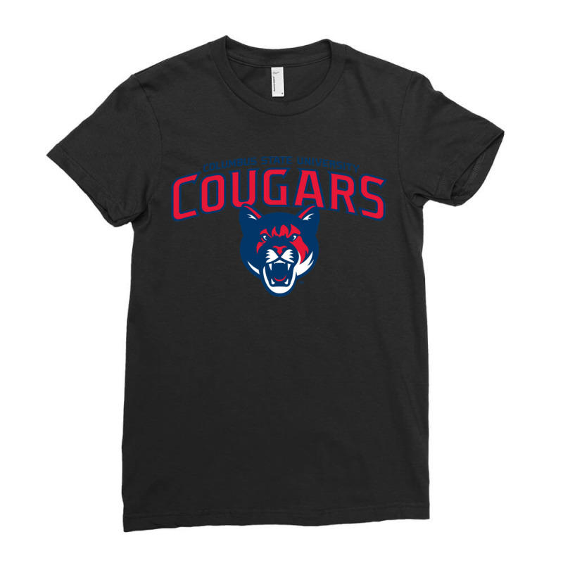 New Columbus State Cougars Ladies Fitted T-Shirt by ardylanda | Artistshot