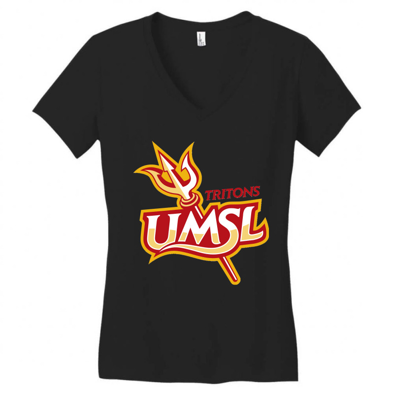 Umsl Of Tritons Classic Women's V-Neck T-Shirt by PamelaJeanBrink | Artistshot