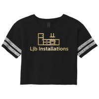 Kitchen Fitter Ljb Installations Classic Scorecard Crop Tee | Artistshot