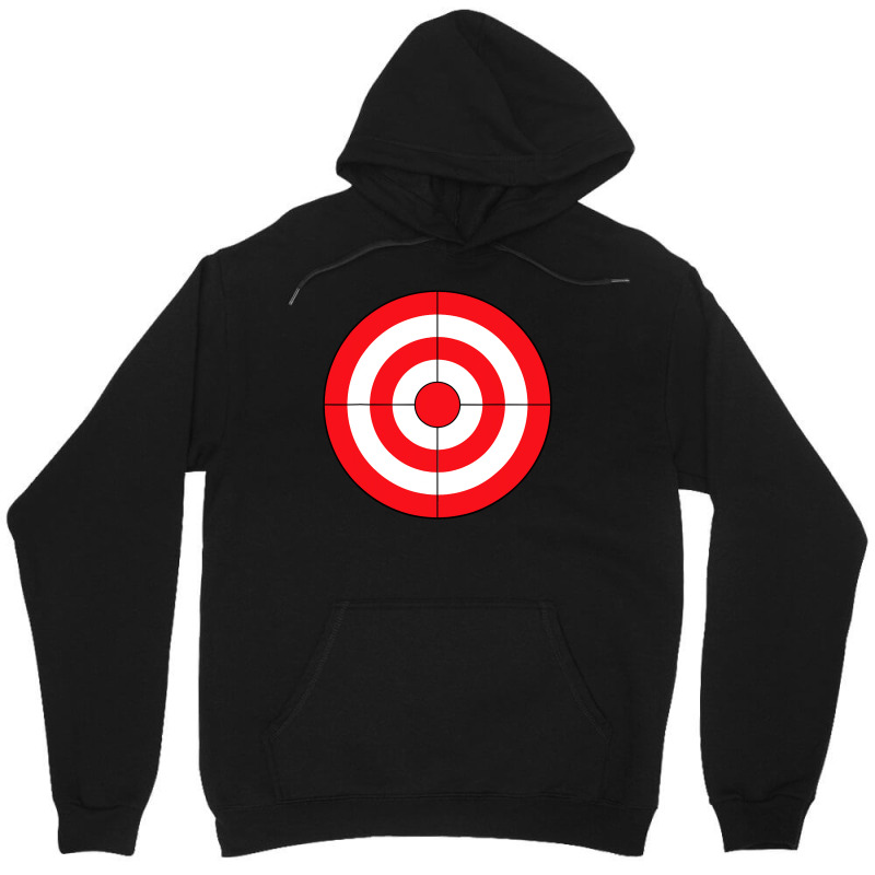 Bullseye Target Lazy Diy Halloween Costume Darts Shooting Unisex Hoodie | Artistshot