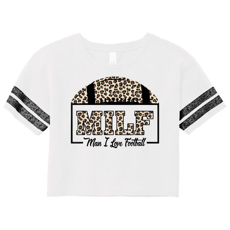 M.I.L.F, Man I Love Football Ladies T-Shirt