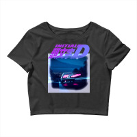 Initial D Neon Ae86 Classic Crop Top | Artistshot