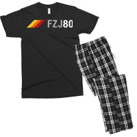 Fzj80 Overland Suv 3 Stripes Vintage Racing 80 Series T Shirt Men's T-shirt Pajama Set | Artistshot