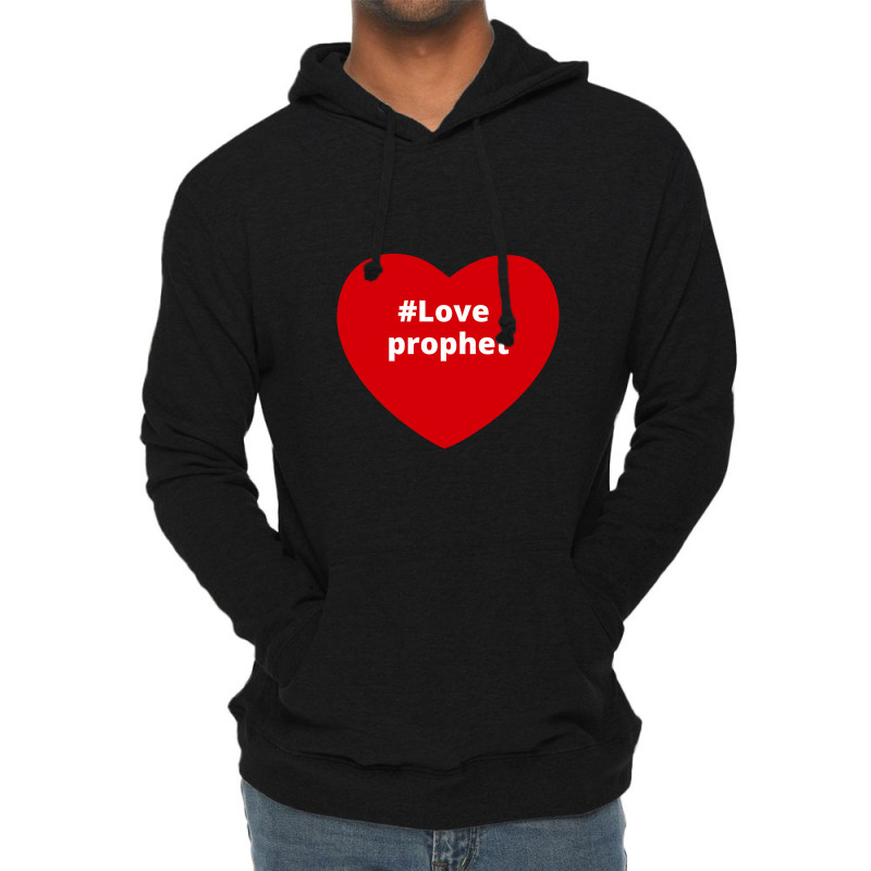 Love Prophet, Hashtag Heart, Prophet Lightweight Hoodie by chillinxs | Artistshot