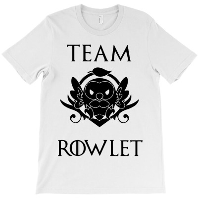 Team Rowlet Bird Animal T-shirt Designed By Larry J Jones