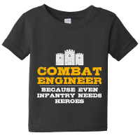 Combat Engineer  Engineer Gifts  Army Engineering Baby Tee | Artistshot