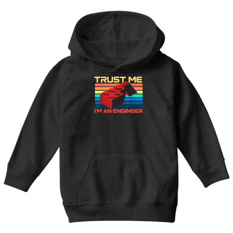 Engineer Master Builder Building Blocks Bricks Bricklayer T Shirt Youth Hoodie | Artistshot