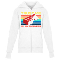 Engineer Master Builder Building Blocks Bricks Bricklayer T Shirt Youth Zipper Hoodie | Artistshot