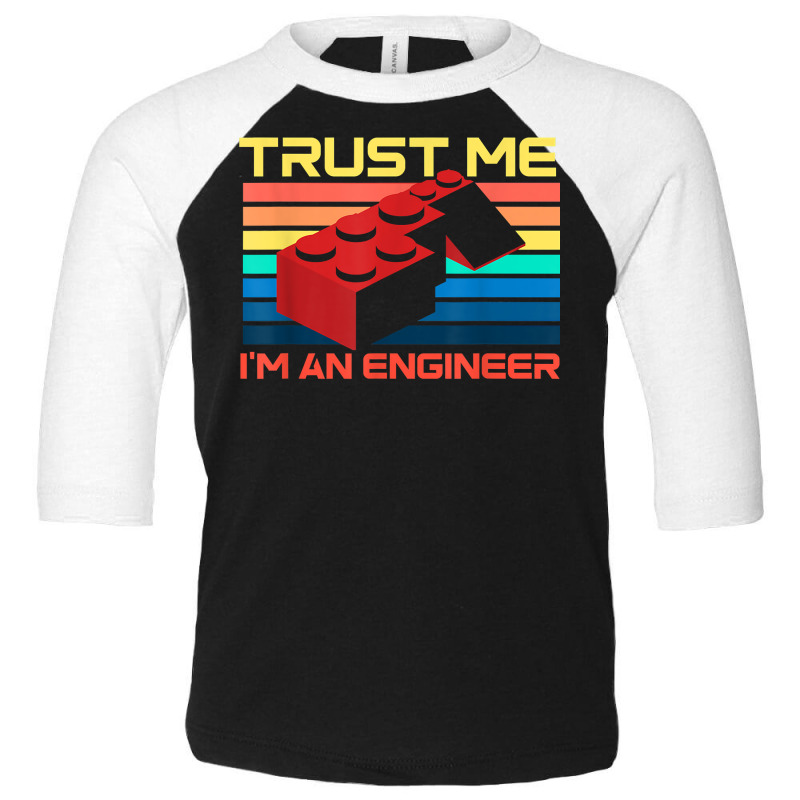 Engineer Master Builder Building Blocks Bricks Bricklayer T Shirt Toddler 3/4 Sleeve Tee | Artistshot