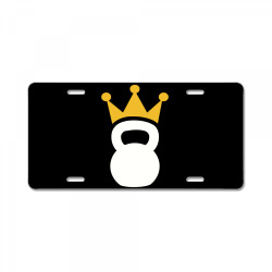 kettlebell crown, kettlebell License Plate | Artistshot