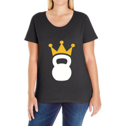 kettlebell crown, kettlebell Ladies Curvy T-Shirt | Artistshot