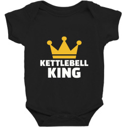 kettlebell king, kettlebell Baby Bodysuit | Artistshot