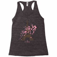 Paris Eiffel Tower The Sign Of Love France Parisian Home T Shirt Racerback Tank | Artistshot