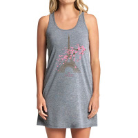 Paris Eiffel Tower The Sign Of Love France Parisian Home T Shirt Tank Dress | Artistshot