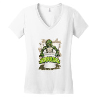 Ghoulies   Distressed Women's V-neck T-shirt | Artistshot