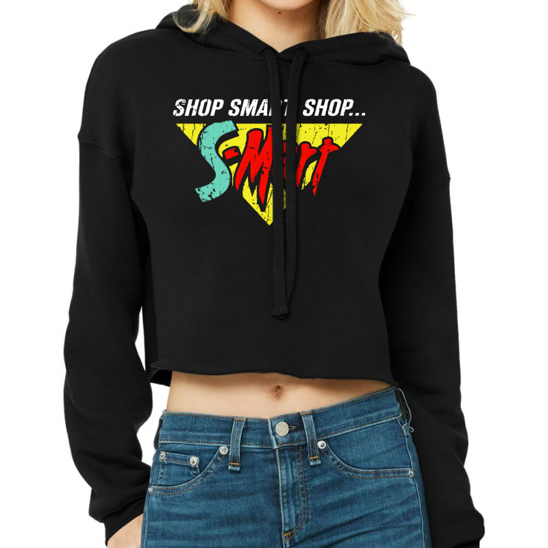 Smart Shop Cropped Hoodie by LA Bold | Artistshot