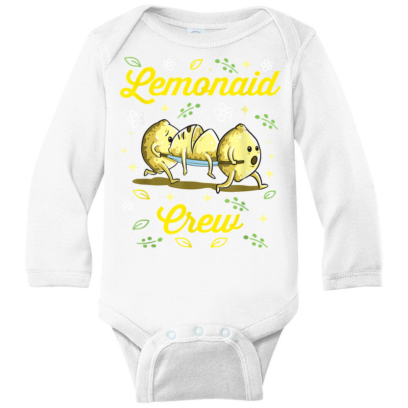 Lemonade Stand Crew T Shirt Long Sleeve Baby Bodysuit by cm-arts | Artistshot