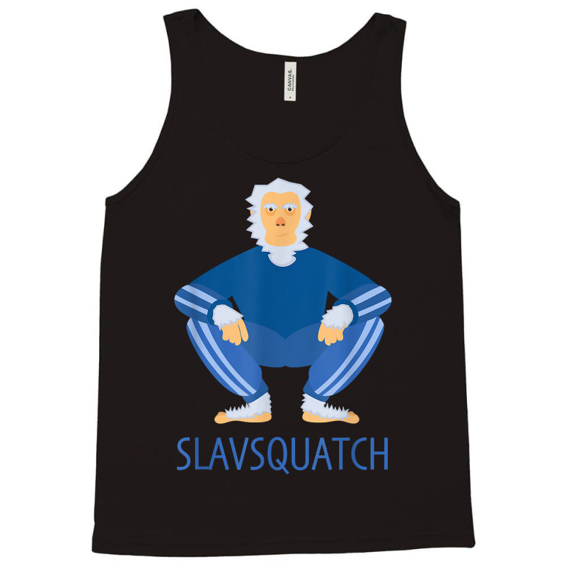 Slav Squat Dank Meme Eastern European Squatting Tracksuit T Shirt Tank Top | Artistshot