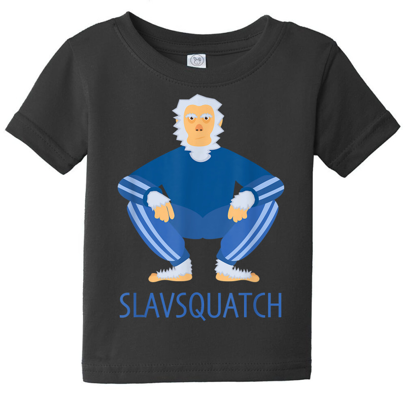 Slav Squat Dank Meme Eastern European Squatting Tracksuit T Shirt Baby Tee | Artistshot