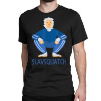 Slav Squat Dank Meme Eastern European Squatting Tracksuit T Shirt Classic T-shirt | Artistshot