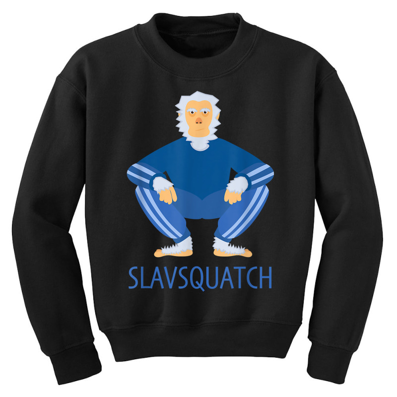 Slav Squat Dank Meme Eastern European Squatting Tracksuit T Shirt Youth Sweatshirt | Artistshot