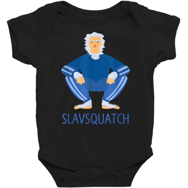 Slav Squat Dank Meme Eastern European Squatting Tracksuit T Shirt Baby Bodysuit | Artistshot