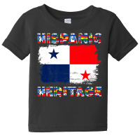 Vintage Panama Panamanian Flag Hispanic Heritage Month Premium T Shirt Baby Tee | Artistshot