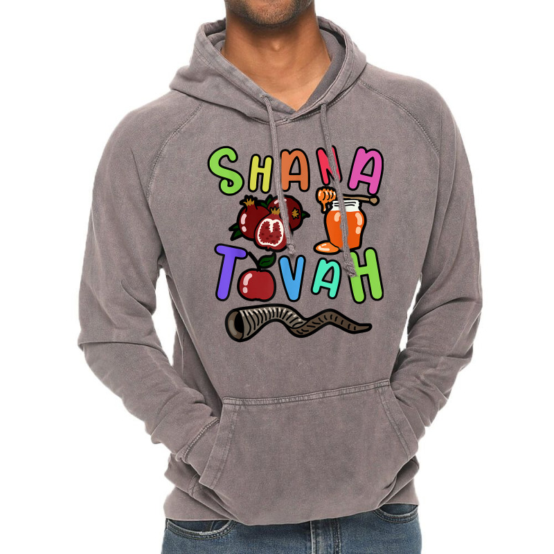 Shana Tovah, Rosh Hashanah, Men Women Kids, Jewish New Year T Shirt Vintage Hoodie | Artistshot