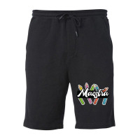 Maestra Spanish Teacher Bilingual Fleece Short | Artistshot