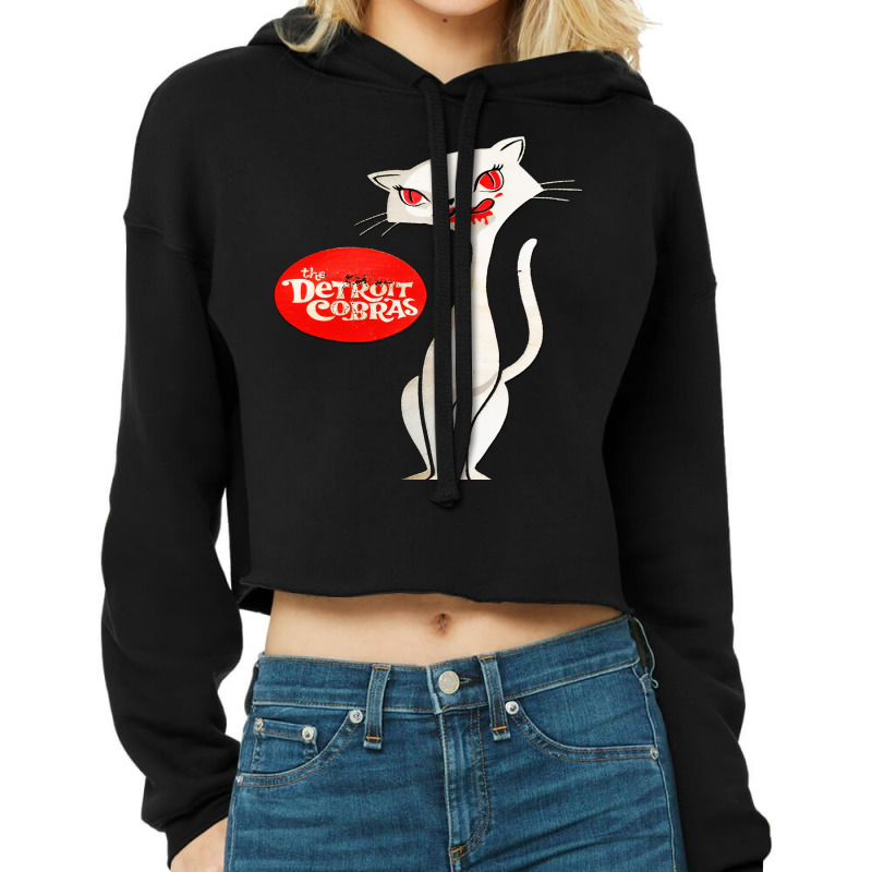 The Detroit Cobras Cropped Hoodie by fplaidehx | Artistshot