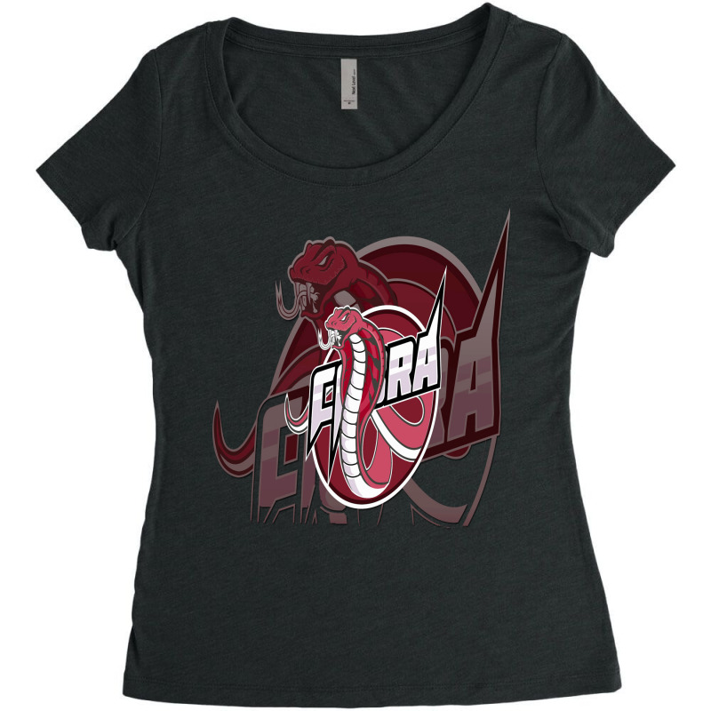 The Detroit Cobras Women's Triblend Scoop T-shirt by fplaidehx | Artistshot