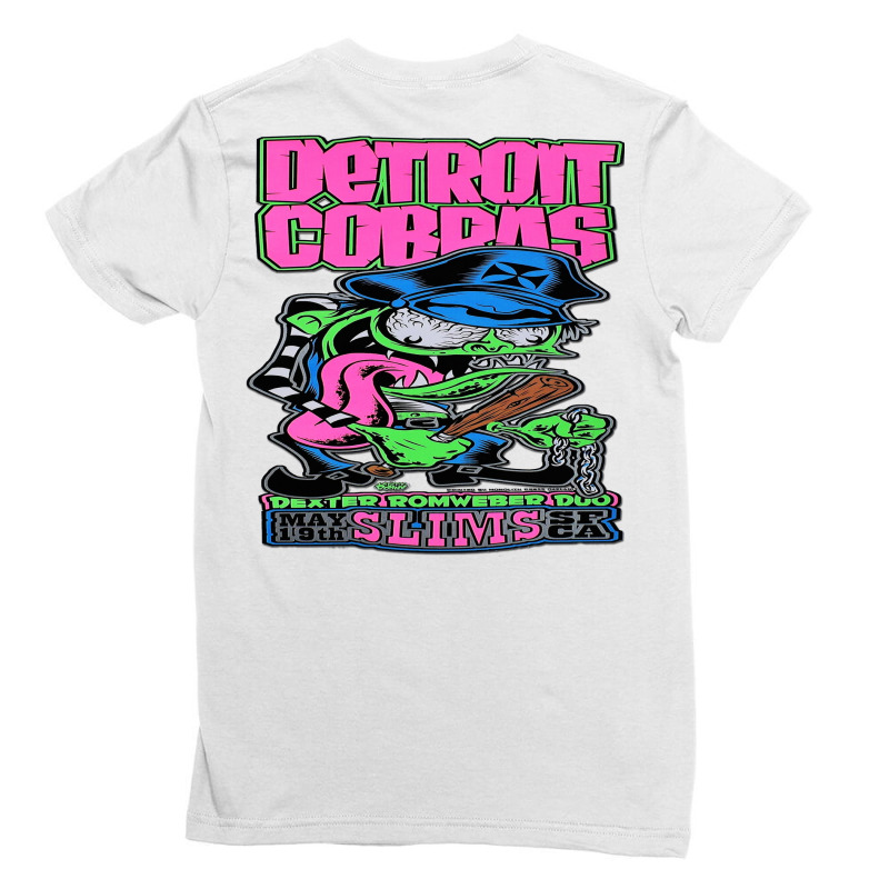 The Detroit Cobras, Ladies Fitted T-Shirt by fplaidehx | Artistshot