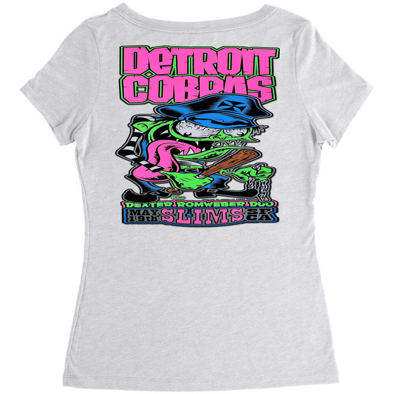 The Detroit Cobras, Women's Triblend Scoop T-shirt by fplaidehx | Artistshot