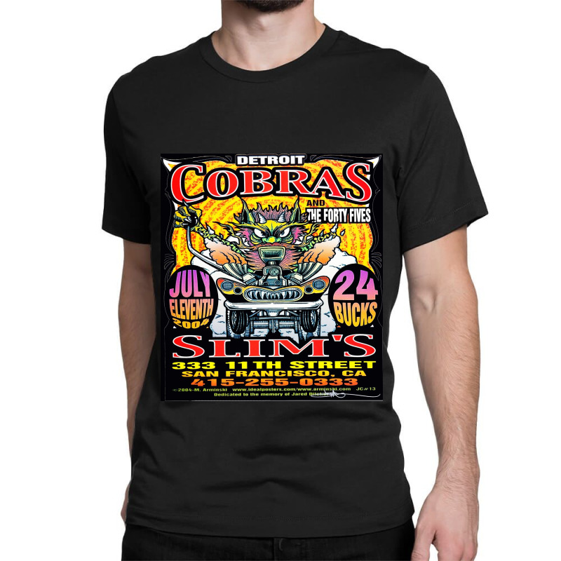 The Detroit Cobras Classic T-shirt by fplaidehx | Artistshot