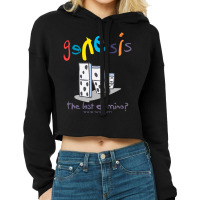 The Last Domino Genesis Cropped Hoodie | Artistshot