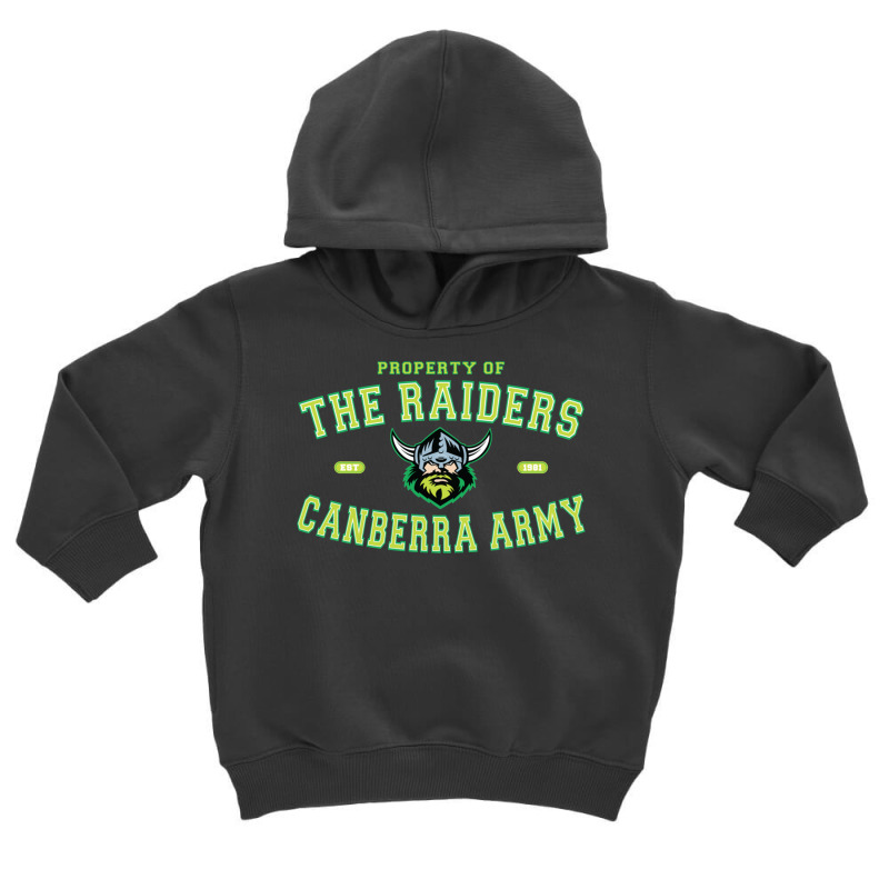 Nrl The Canberra Raiders Army Toddler Hoodie by ardylanda | Artistshot