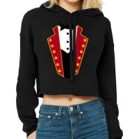 Ringmaster Costume Circus Showman Party Shirt Gift Cropped Hoodie | Artistshot