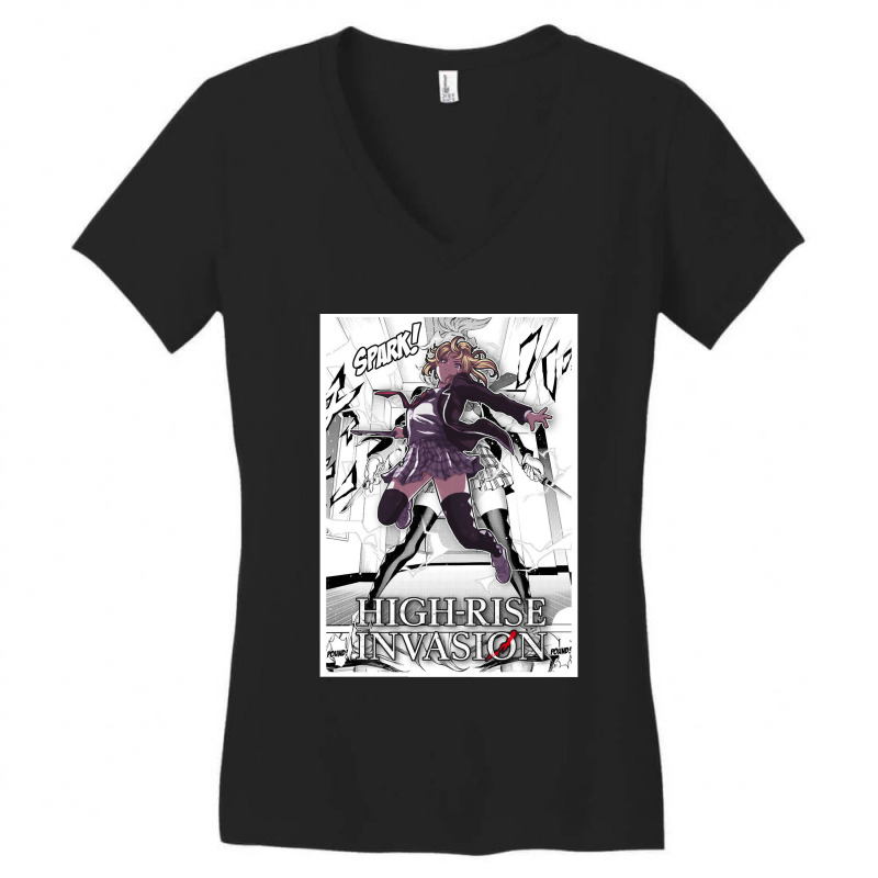 High Rise Invasion Mayuko Women's V-Neck T-Shirt by cm-arts | Artistshot