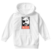 Obey The Big Boss Youth Hoodie | Artistshot