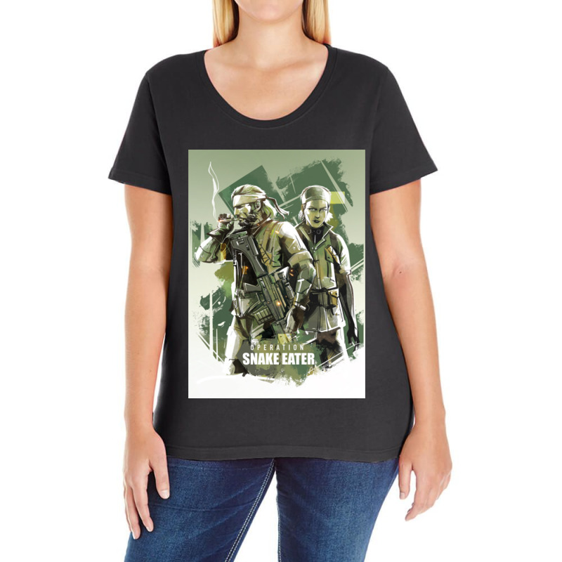 Operation Snake Eater Ladies Curvy T-Shirt by Ha Thu | Artistshot