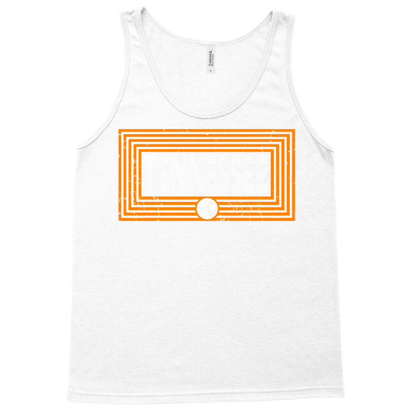 Orange & White Tennessee State Flag Design Unique Tennessee Pullover H Tank Top by nyxexaelaewe7 | Artistshot