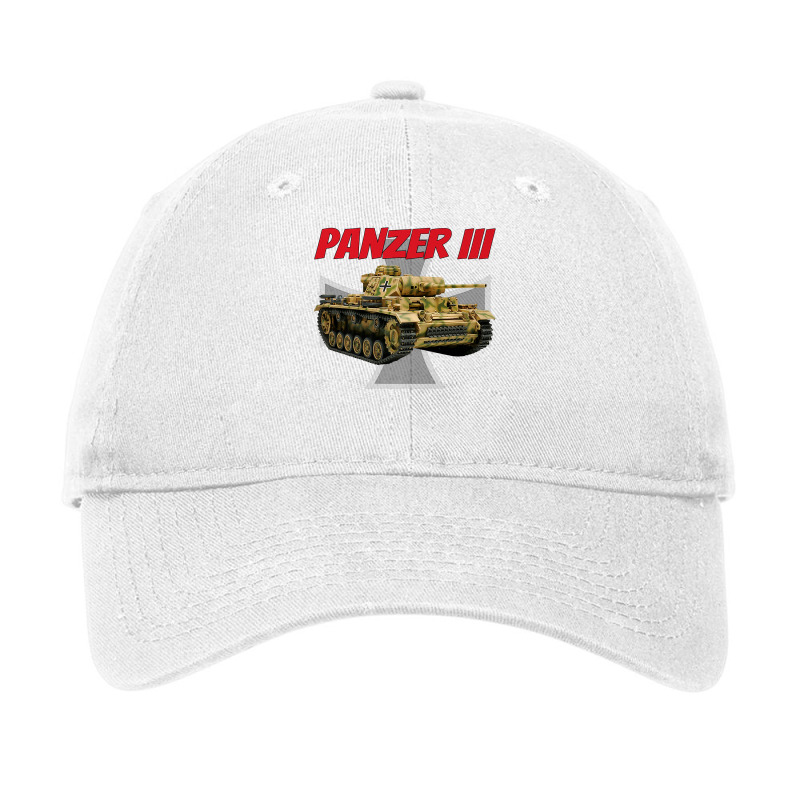 Ww2 German Panzerkampfwagen Iii Tank Panzer 3 Boys Kids Men Premium T Adjustable Cap by cm-arts | Artistshot