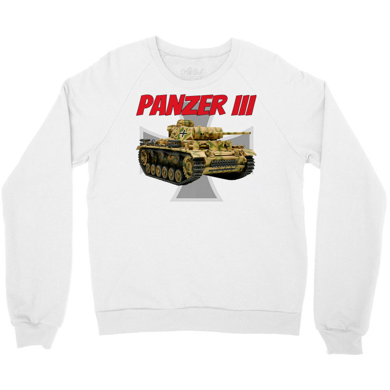 Ww2 German Panzerkampfwagen Iii Tank Panzer 3 Boys Kids Men Premium T Crewneck Sweatshirt by cm-arts | Artistshot