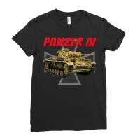 Ww2 German Panzerkampfwagen Iii Tank Panzer 3 Boys Kids Men Premium T Ladies Fitted T-shirt | Artistshot