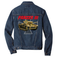 Ww2 German Panzerkampfwagen Iii Tank Panzer 3 Boys Kids Men Premium T Men Denim Jacket | Artistshot