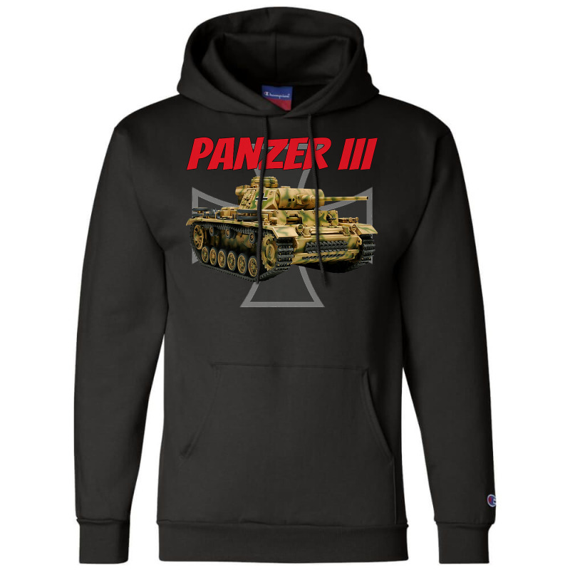 Ww2 German Panzerkampfwagen Iii Tank Panzer 3 Boys Kids Men Premium T Champion Hoodie by cm-arts | Artistshot