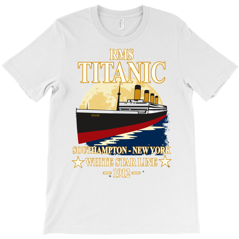 Rms Titanic White Star Line Cruise Ship 1912 Boys Girls Kids Long Slee T-shirt | Artistshot