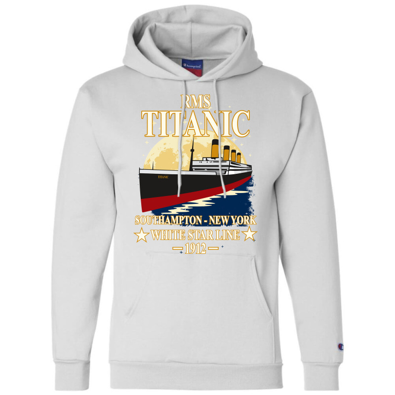 Rms Titanic White Star Line Cruise Ship 1912 Boys Girls Kids Long Slee Champion Hoodie | Artistshot