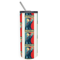 Objection Canvas Print Skinny Tumbler | Artistshot